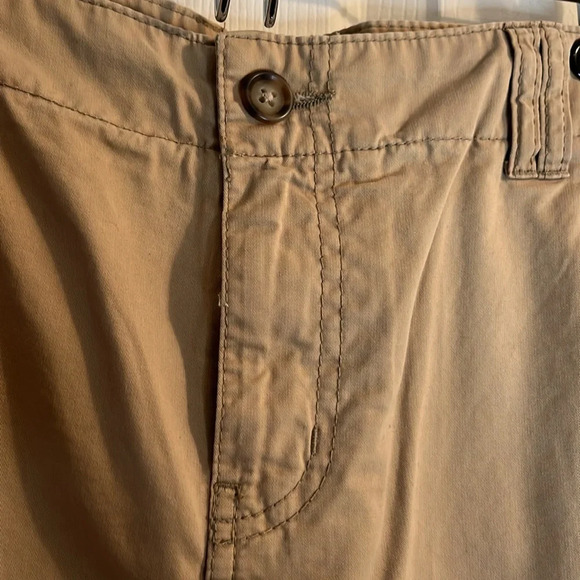 GAP casual skirt Women’s 8 tan brown many pockets with belt loops - Picture 2 of 11